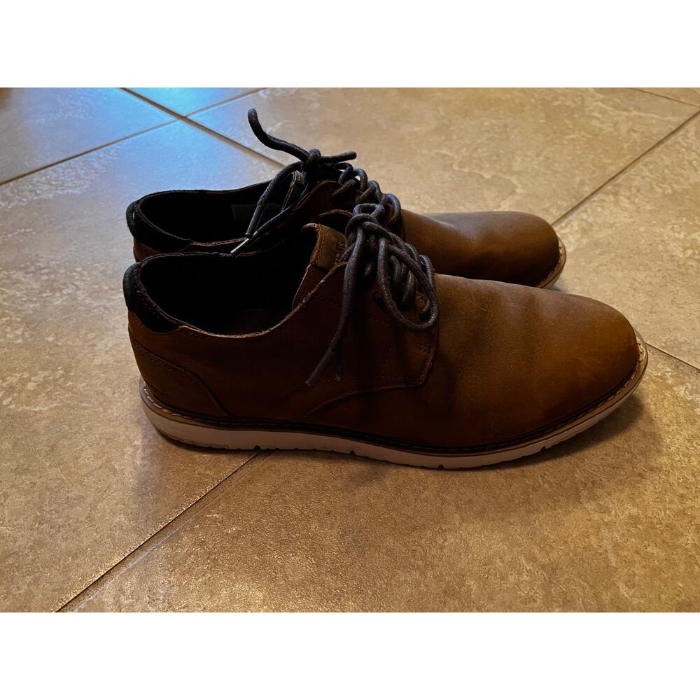 Toms Navi Oxford Brown